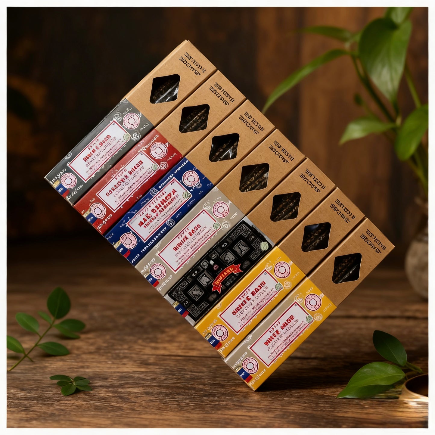 Satya Smudge Incense Sticks – Palo Santo, White Sage, Sandalwood, Dragon’s Blood & Super Hit Aromatherapy Incense