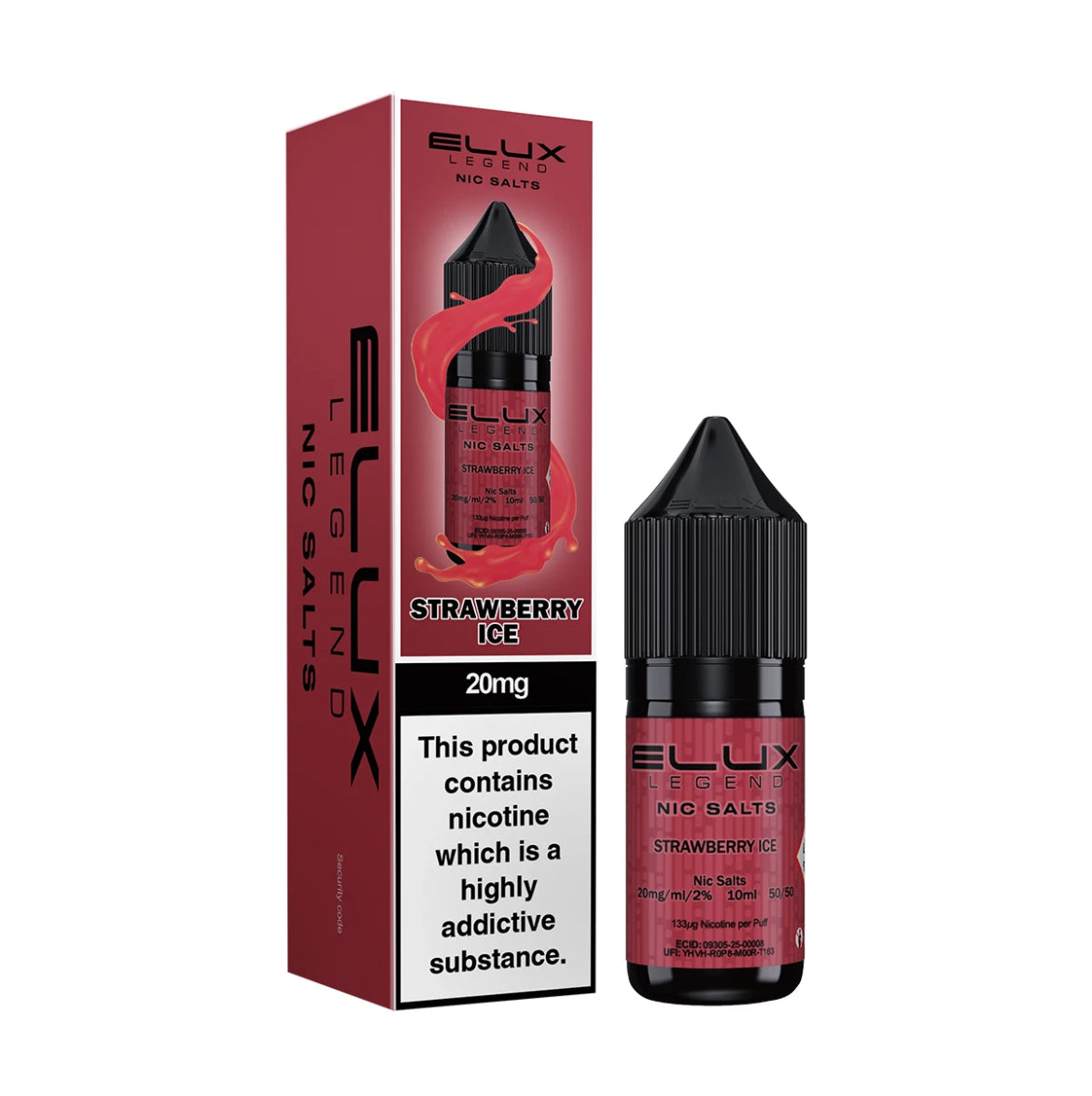 ELUX Legend Nic Salt Vape Juice 10ml E-Liquid 10mg & 20mg E-Cig