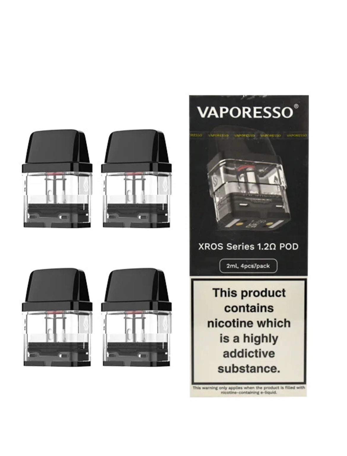 Vaporesso Xros Pods Replacement Pod FOR Pods Kits 0.6 0.8 1.0 1.2 Mesh