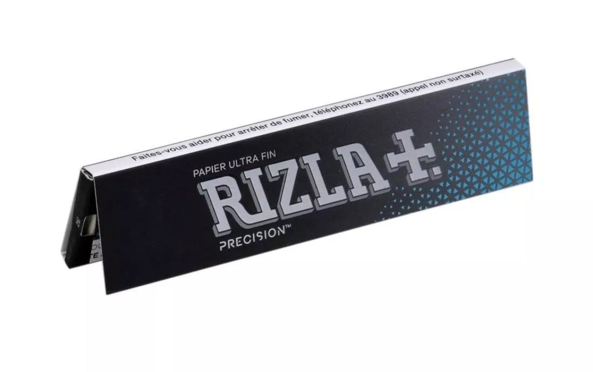 RIZLA Precision King Size Rolling Papers Black Ultra Thin