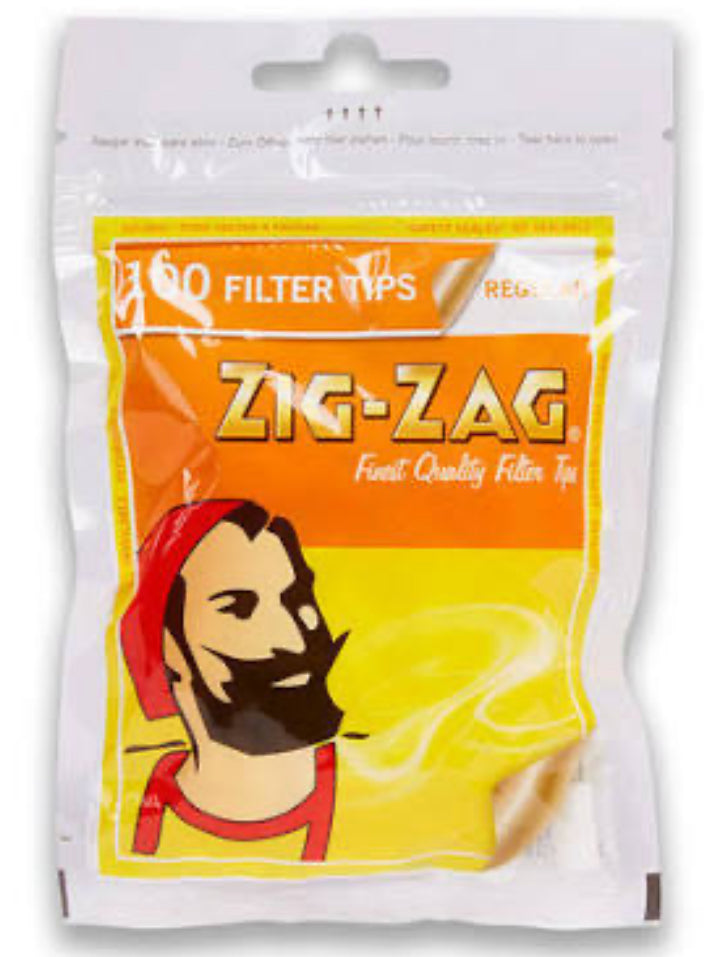 ZIG ZAG Regular Filter Tips Resealable Bags