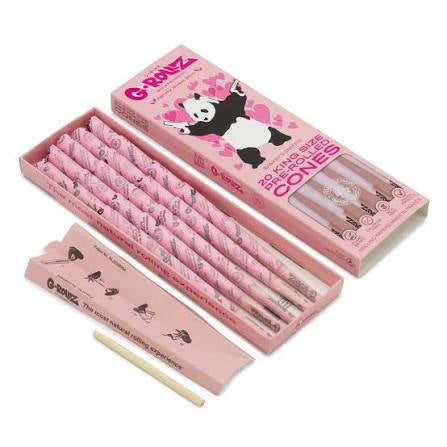 G-ROLLZ Banksy Pink Pre-Rolled Hemp Cones (20PCS)