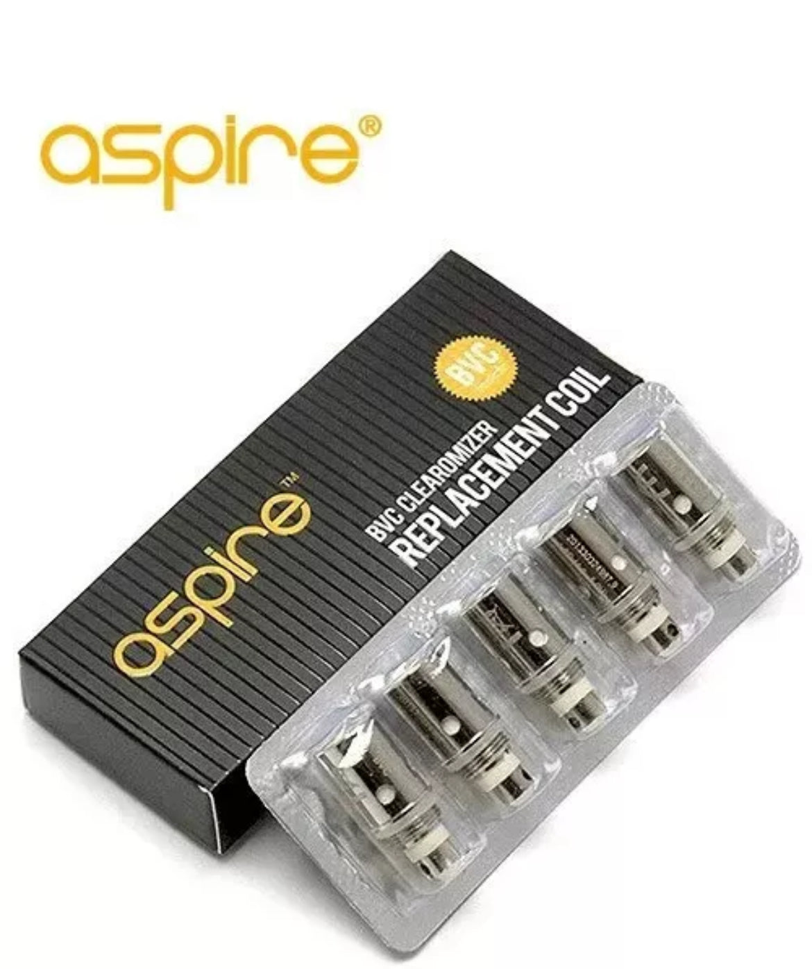 Aspire BVC K1 Glassomizer Tank E-Cig & BVC 1.8Ω Coil