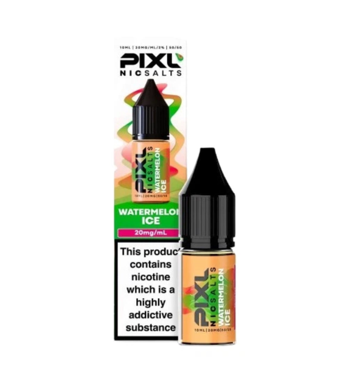 Pixl Nic Salt 10mg 20mg 50/50 10ml Vape Juice E-Liquid