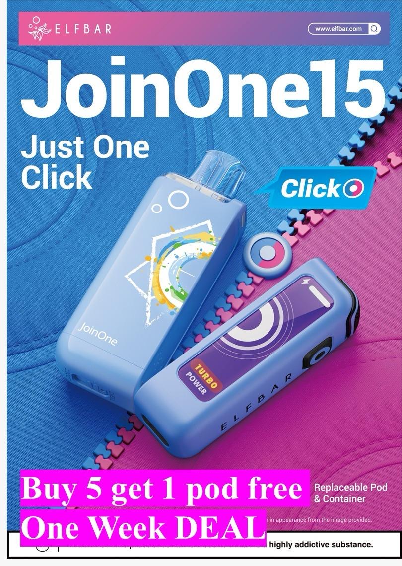 Elf Bar Just One Click Pre-Filled Vape Kit