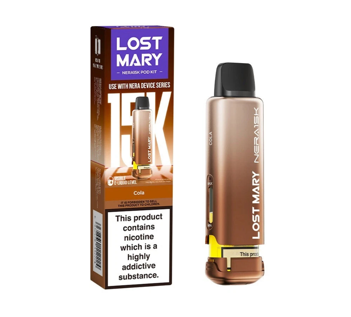 Lost Mary Nera 30k Pods Pre-filled  Pods 15,000 Puffs 20mg Replaceable