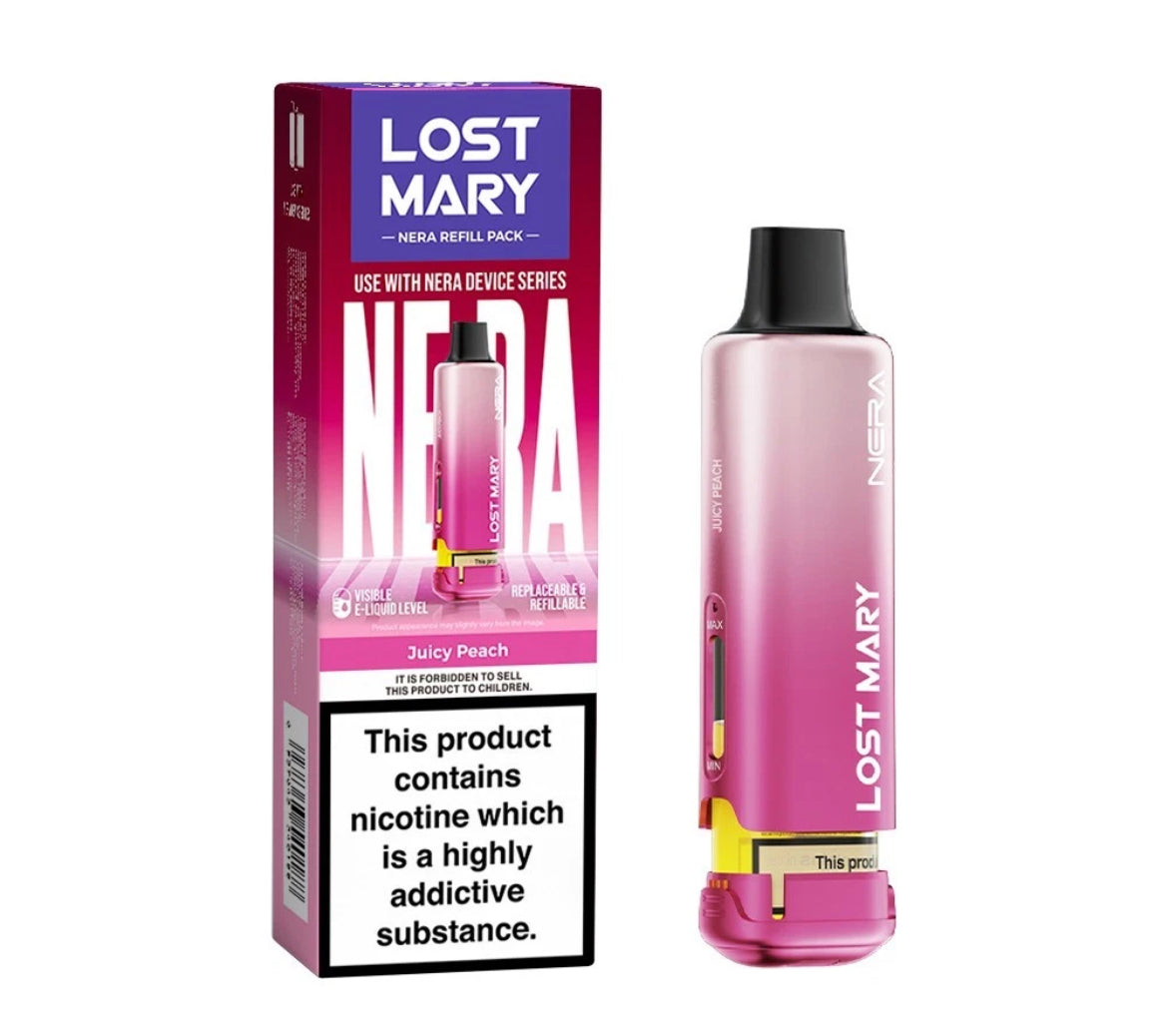 Lost Mary Nera 30k Pods Pre-filled  Pods 15,000 Puffs 20mg Replaceable
