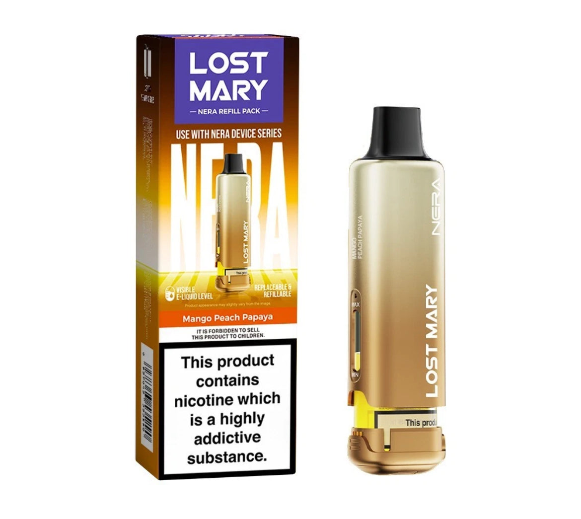 Lost Mary Nera 30k Pods Pre-filled  Pods 15,000 Puffs 20mg Replaceable
