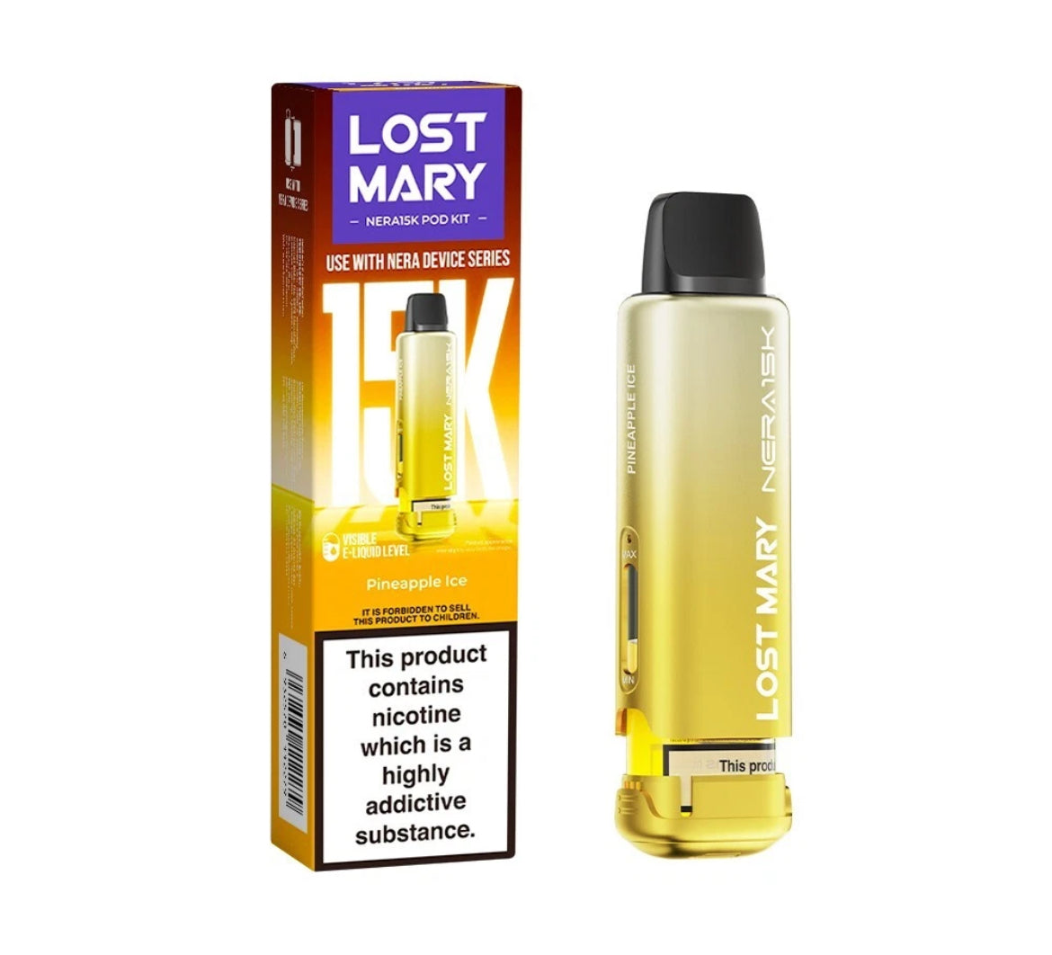 Lost Mary Nera 30k Pods Pre-filled  Pods 15,000 Puffs 20mg Replaceable
