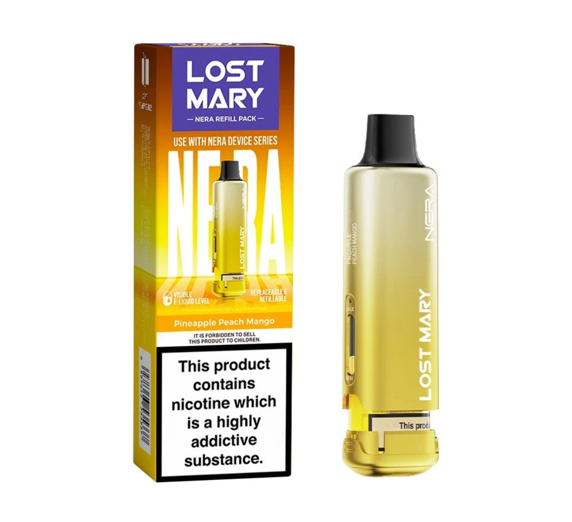 Lost Mary Nera 30k Pods Pre-filled  Pods 15,000 Puffs 20mg Replaceable
