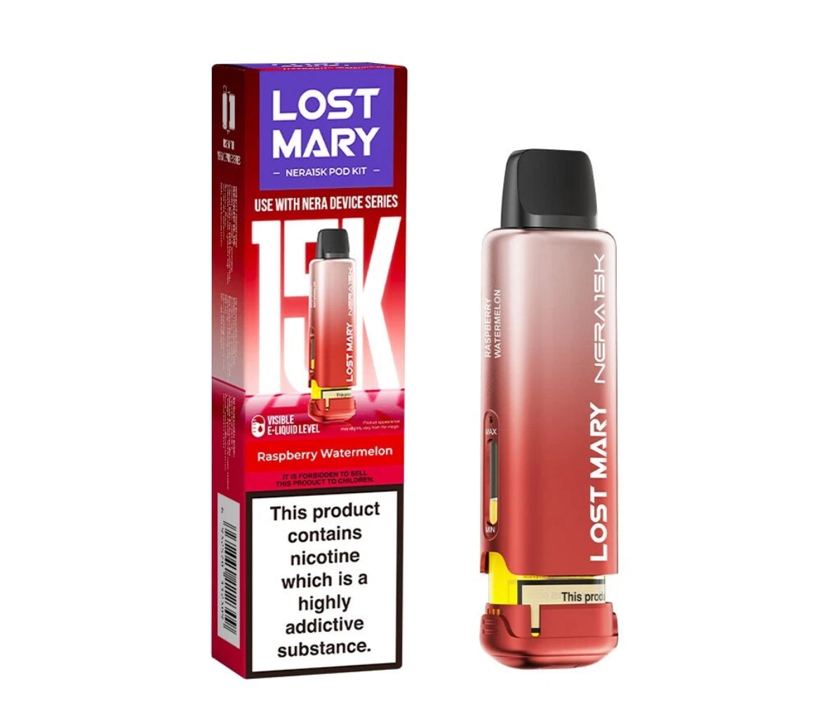 Lost Mary Nera 30k Pods Pre-filled  Pods 15,000 Puffs 20mg Replaceable