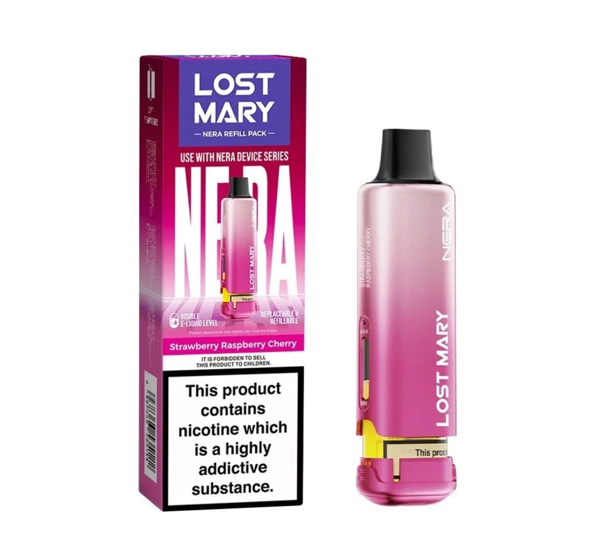 Lost Mary Nera 30k Pods Pre-filled  Pods 15,000 Puffs 20mg Replaceable