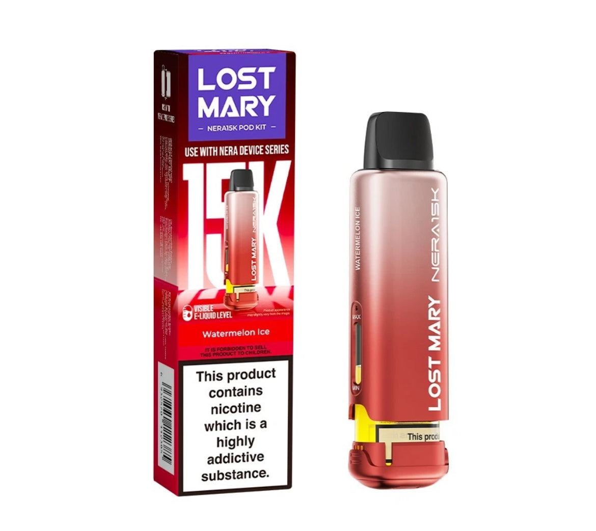 Lost Mary Nera 30k Pods Pre-filled  Pods 15,000 Puffs 20mg Replaceable
