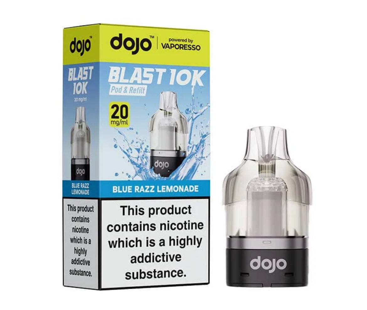 Vaporesso Dojo Blast 10k Pre-filled Pod | Dojo Blast 10K Pods Replaceable 20mg