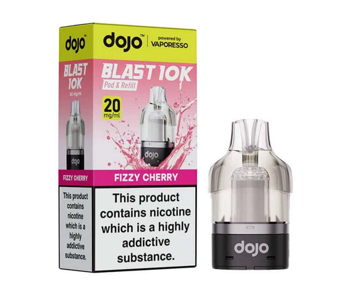 Vaporesso Dojo Blast 10k Pre-filled Pod | Dojo Blast 10K Pods Replaceable 20mg