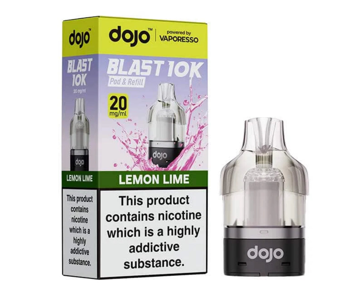 Vaporesso Dojo Blast 10k Pre-filled Pod | Dojo Blast 10K Pods Replaceable 20mg