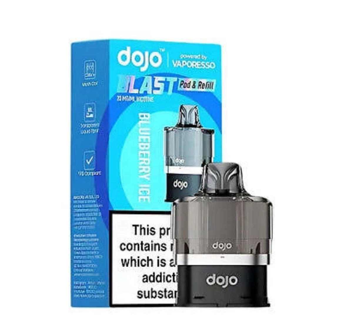 Vaporesso DOJO Blast 6000 Pre-filled Pod 20mg Nic Salt All flavours