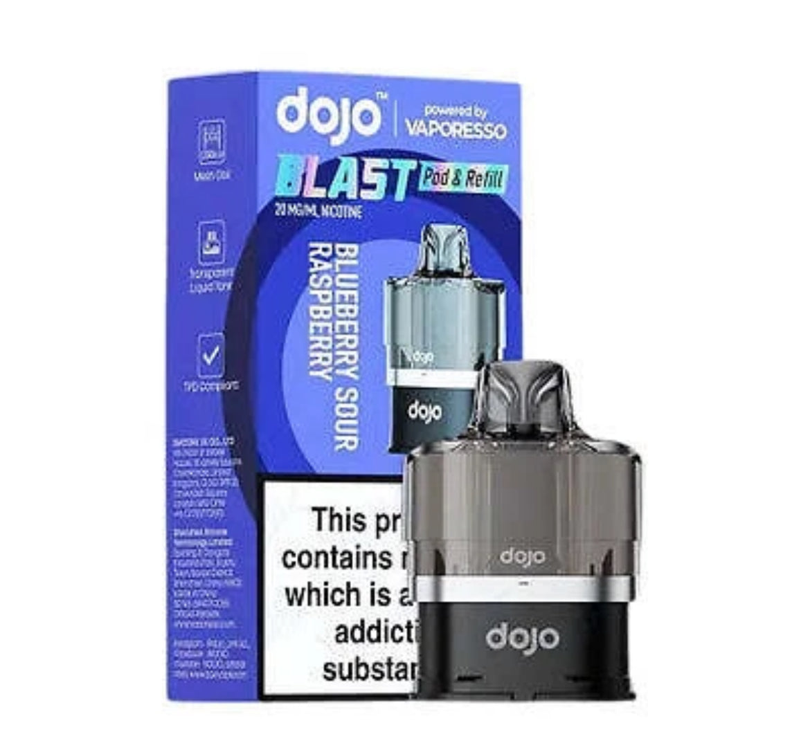 Vaporesso DOJO Blast 6000 Pre-filled Pod 20mg Nic Salt All flavours