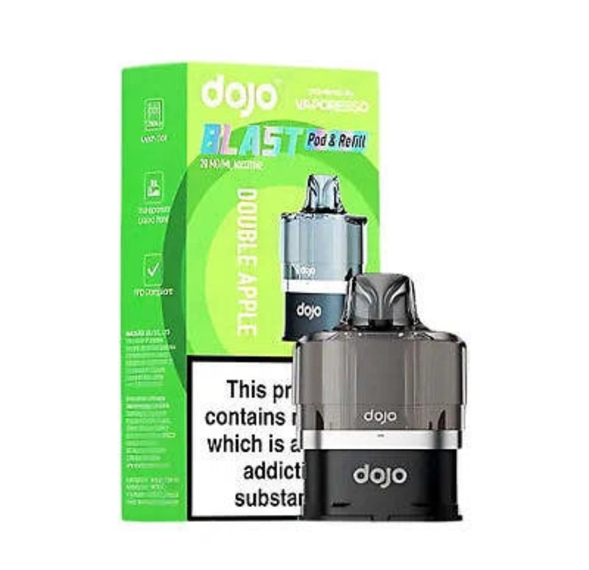 Vaporesso DOJO Blast 6000 Pre-filled Pod 20mg Nic Salt All flavours