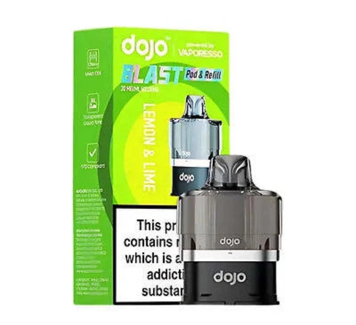 Vaporesso DOJO Blast 6000 Pre-filled Pod 20mg Nic Salt All flavours