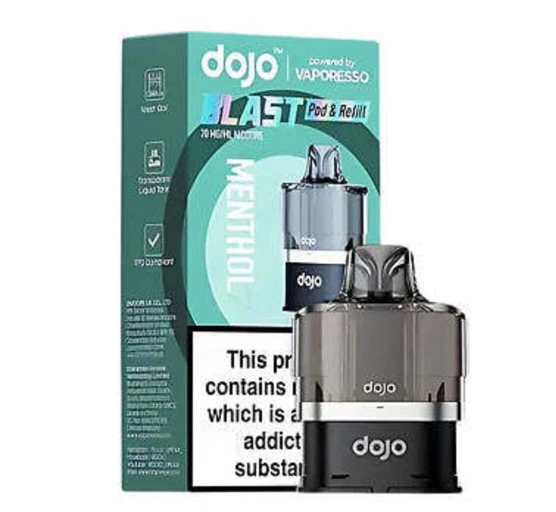 Vaporesso DOJO Blast 6000 Pre-filled Pod 20mg Nic Salt All flavours