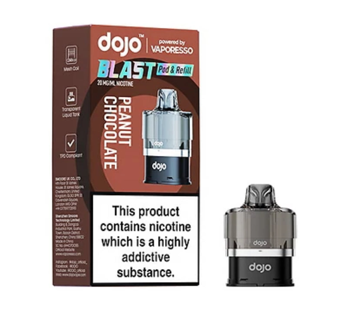 Vaporesso DOJO Blast 6000 Pre-filled Pod 20mg Nic Salt All flavours