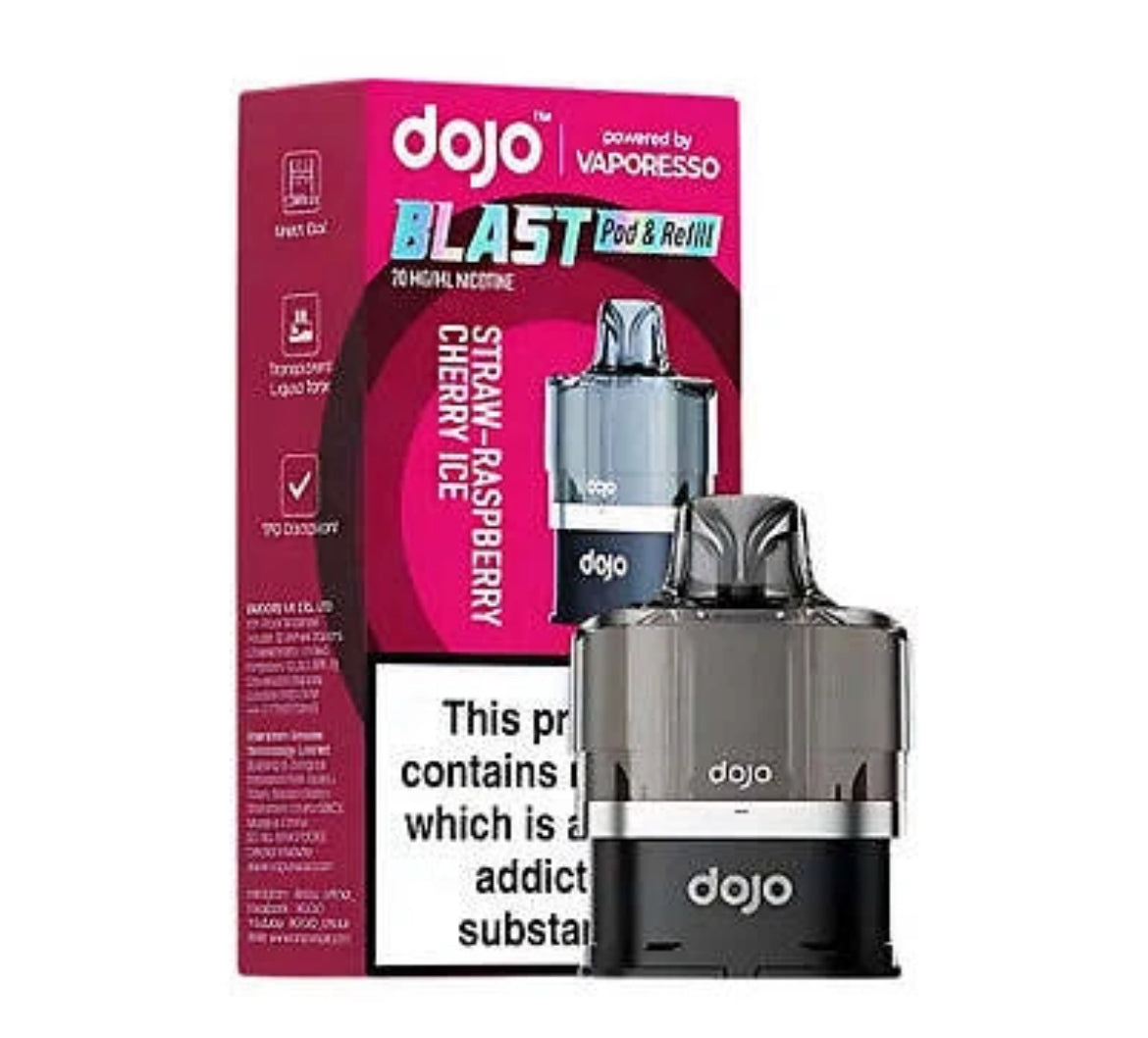 Vaporesso DOJO Blast 6000 Pre-filled Pod 20mg Nic Salt All flavours