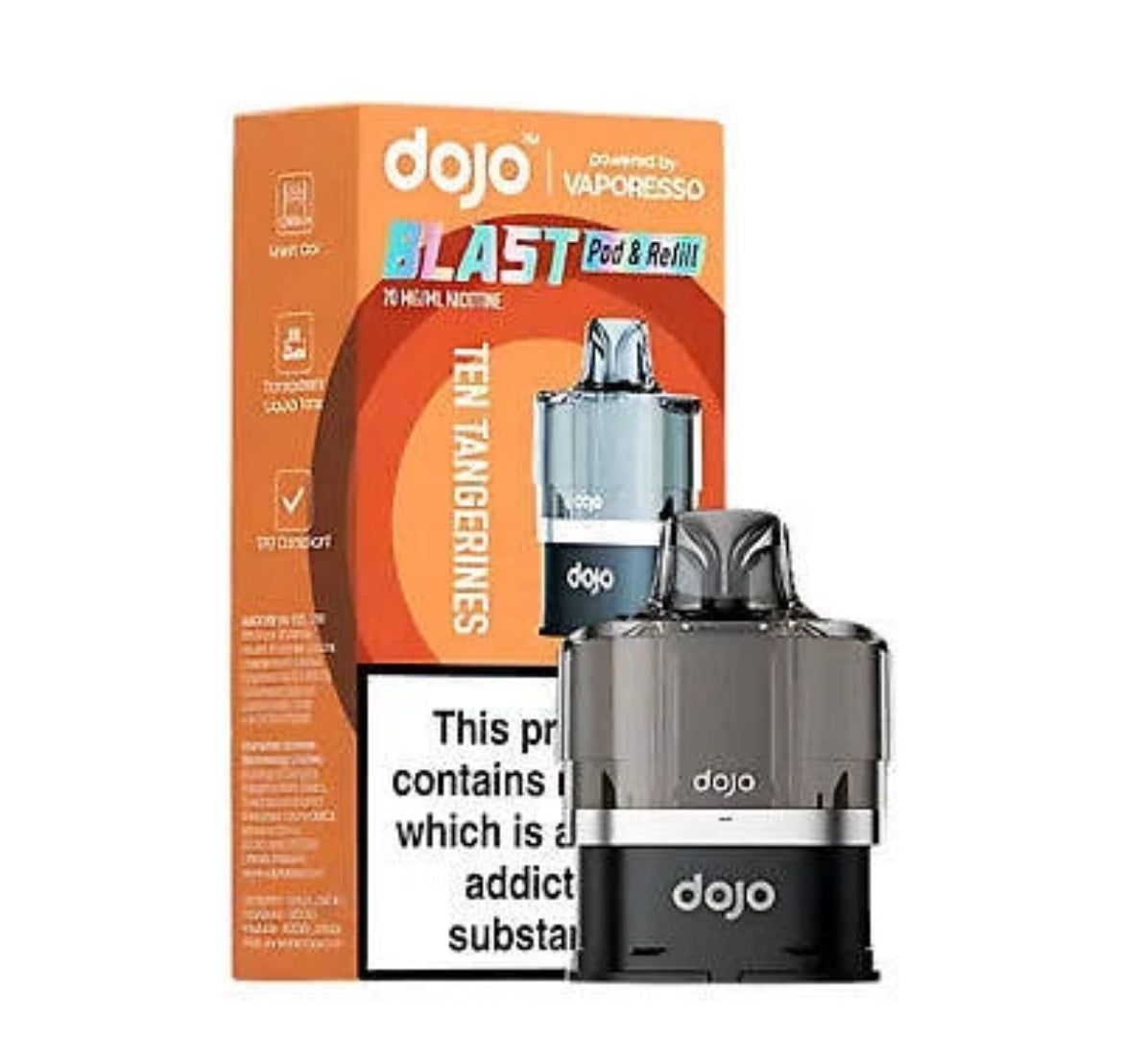 Vaporesso DOJO Blast 6000 Pre-filled Pod 20mg Nic Salt All flavours