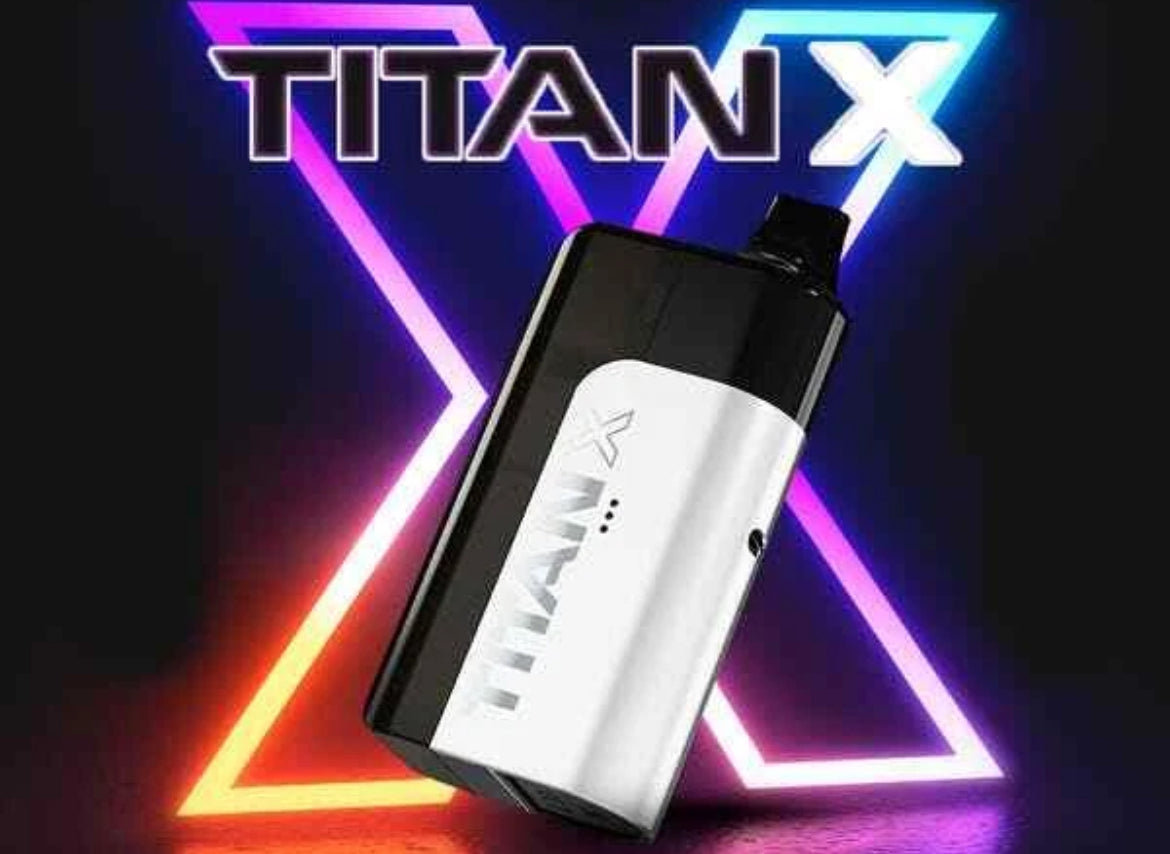 Titan X Pre-filled Pod Vape Kit 10K Puffs 20mg Puffs Rechargeable Vape Kit