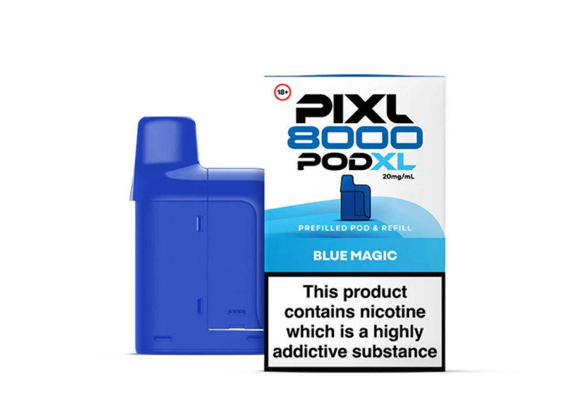 PIXL 8000 Vape Pods Replacement BIG 8K Pre-filled Refill e liquid 20mg