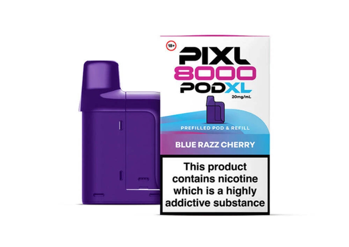 PIXL 8000 Vape Pods Replacement BIG 8K Pre-filled Refill e liquid 20mg