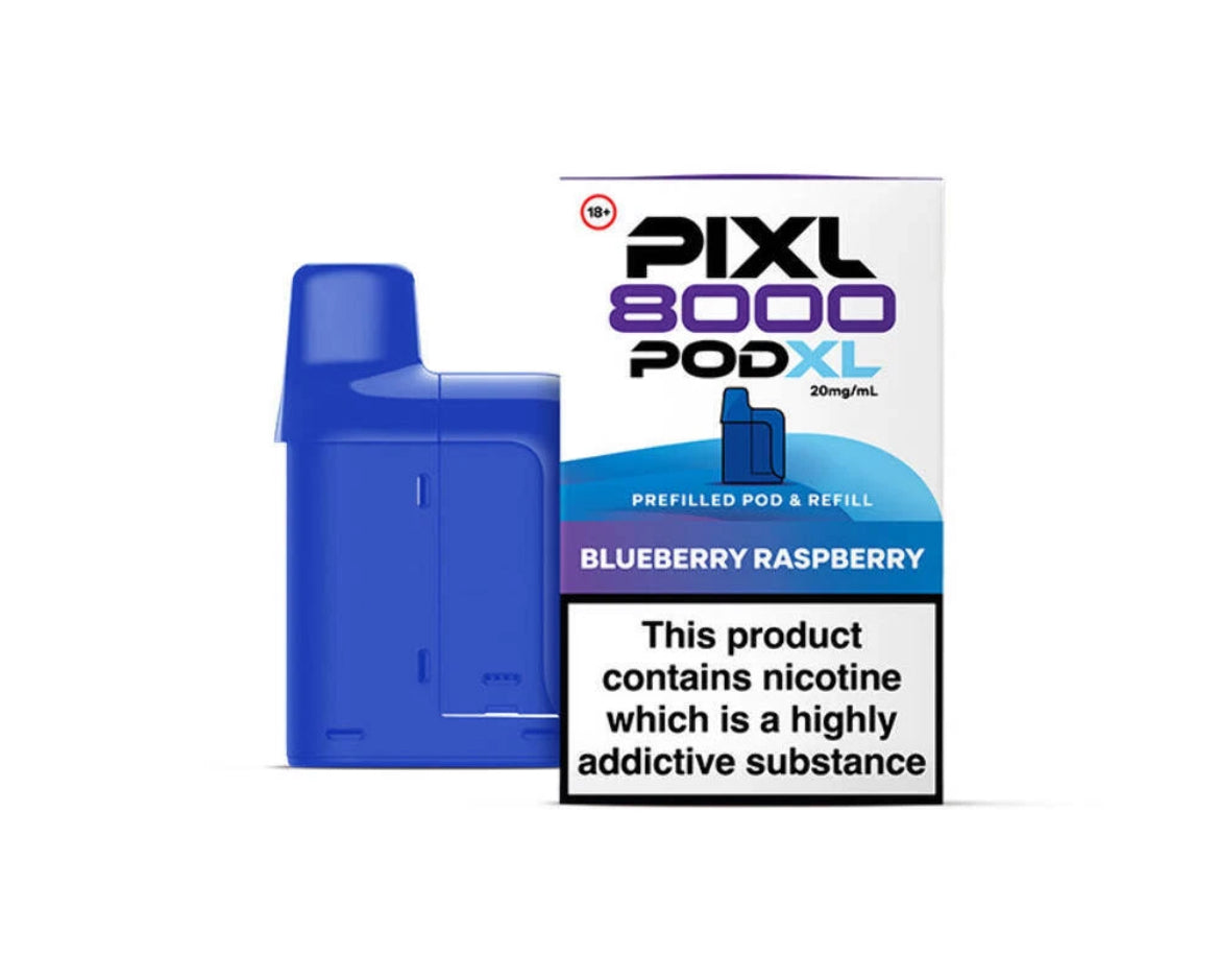 PIXL 8000 Vape Pods Replacement BIG 8K Pre-filled Refill e liquid 20mg