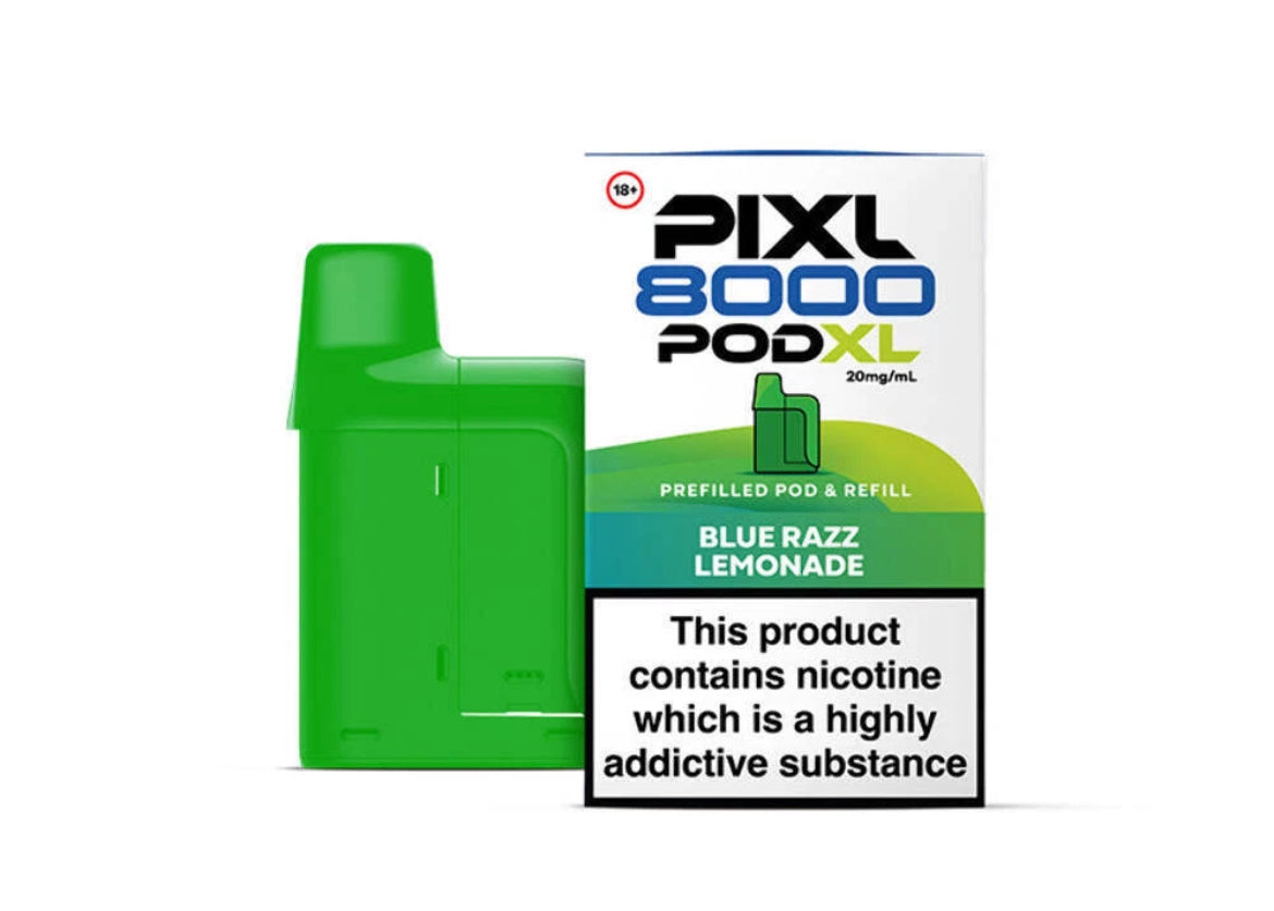 PIXL 8000 Vape Pods Replacement BIG 8K Pre-filled Refill e liquid 20mg