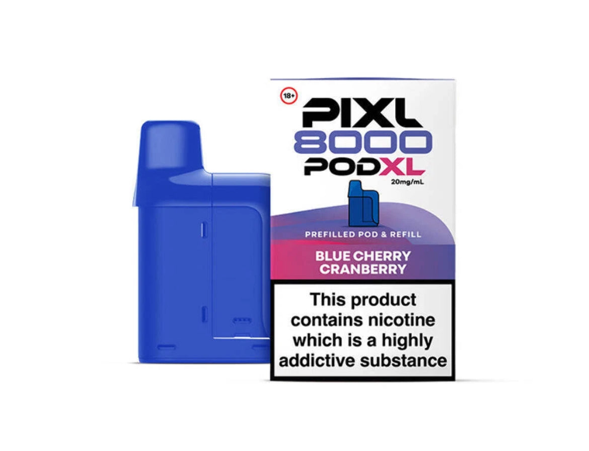 PIXL 8000 Vape Pods Replacement BIG 8K Pre-filled Refill e liquid 20mg