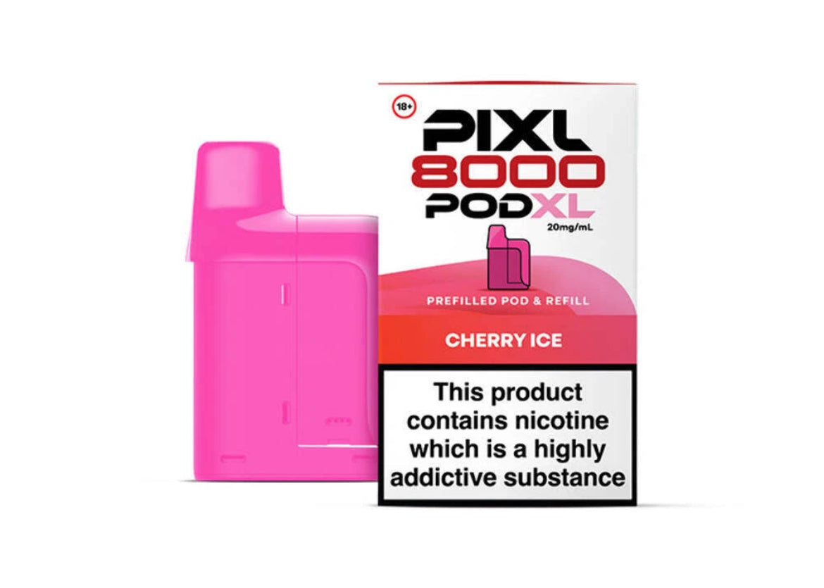 PIXL 8000 Vape Pods Replacement BIG 8K Pre-filled Refill e liquid 20mg