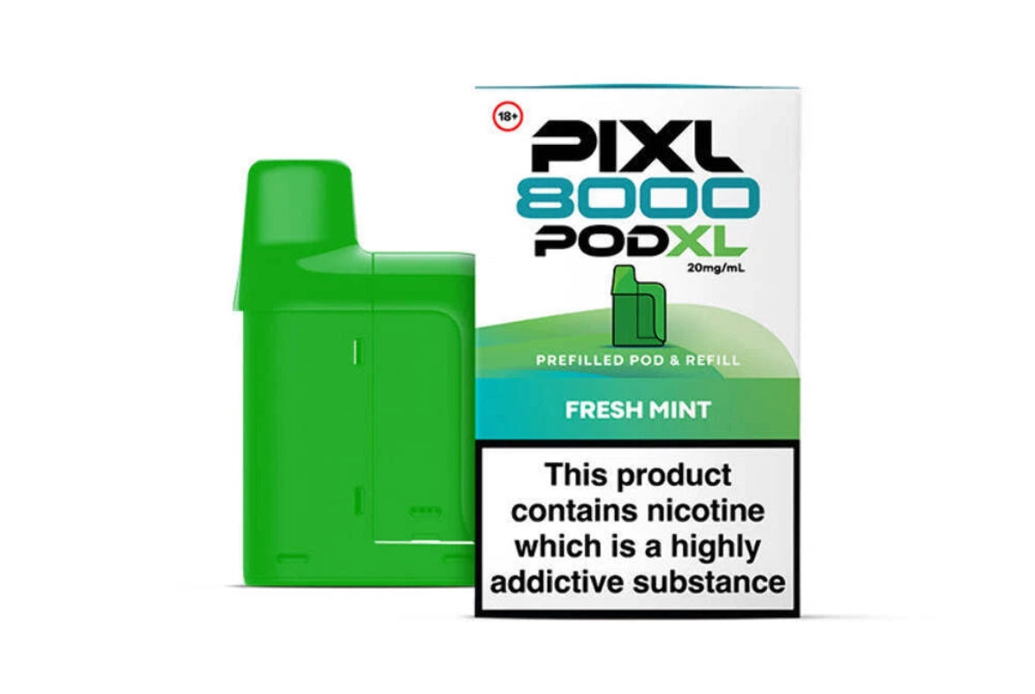 PIXL 8000 Vape Pods Replacement BIG 8K Pre-filled Refill e liquid 20mg