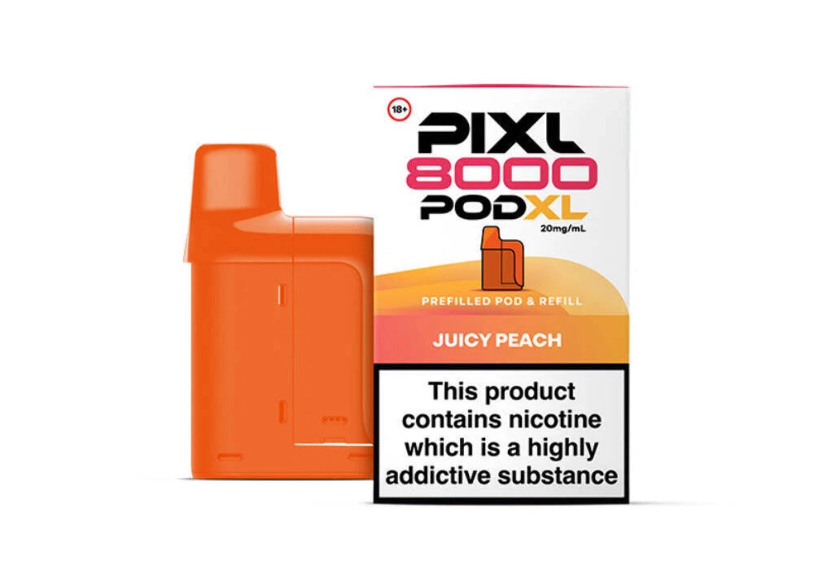 PIXL 8000 Vape Pods Replacement BIG 8K Pre-filled Refill e liquid 20mg
