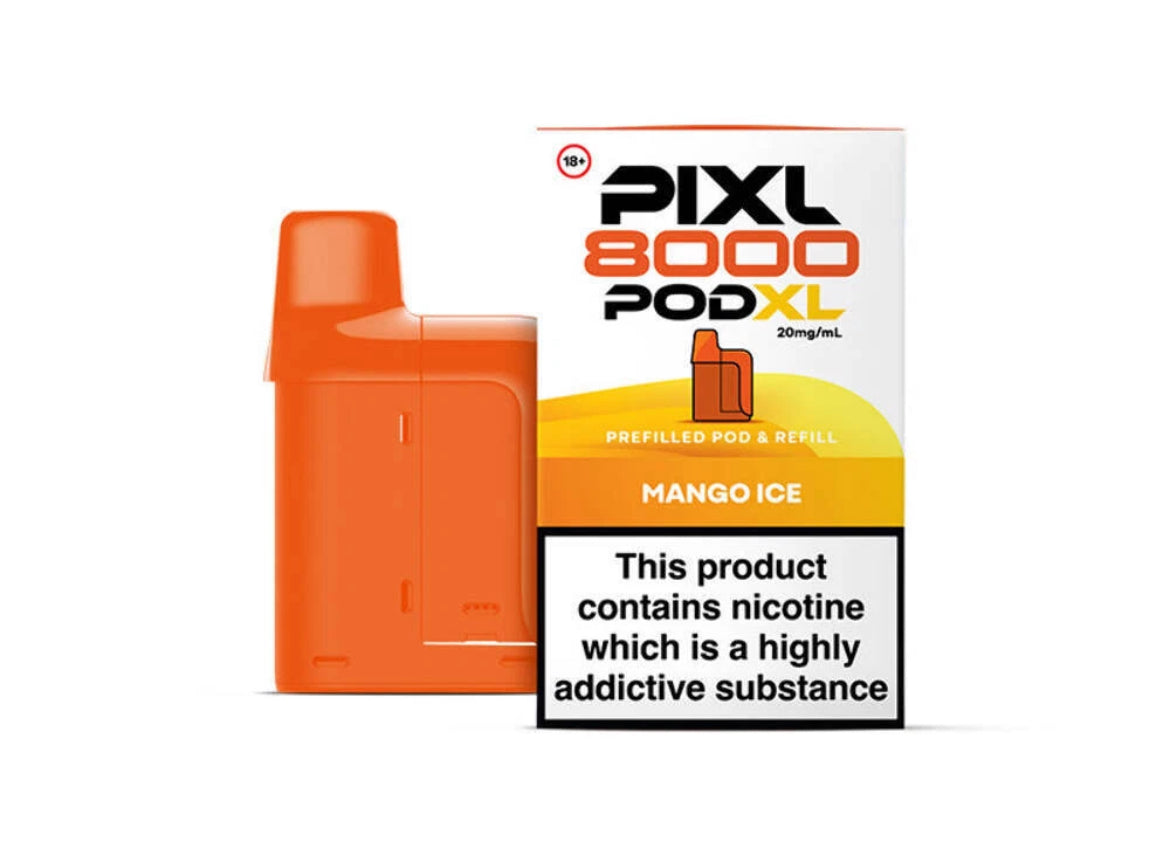 PIXL 8000 Vape Pods Replacement BIG 8K Pre-filled Refill e liquid 20mg