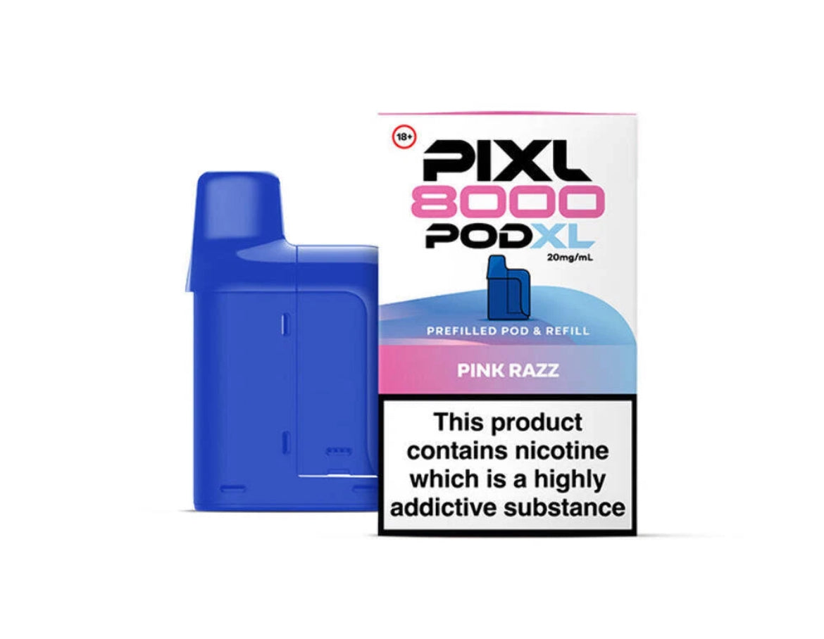 PIXL 8000 Vape Pods Replacement BIG 8K Pre-filled Refill e liquid 20mg