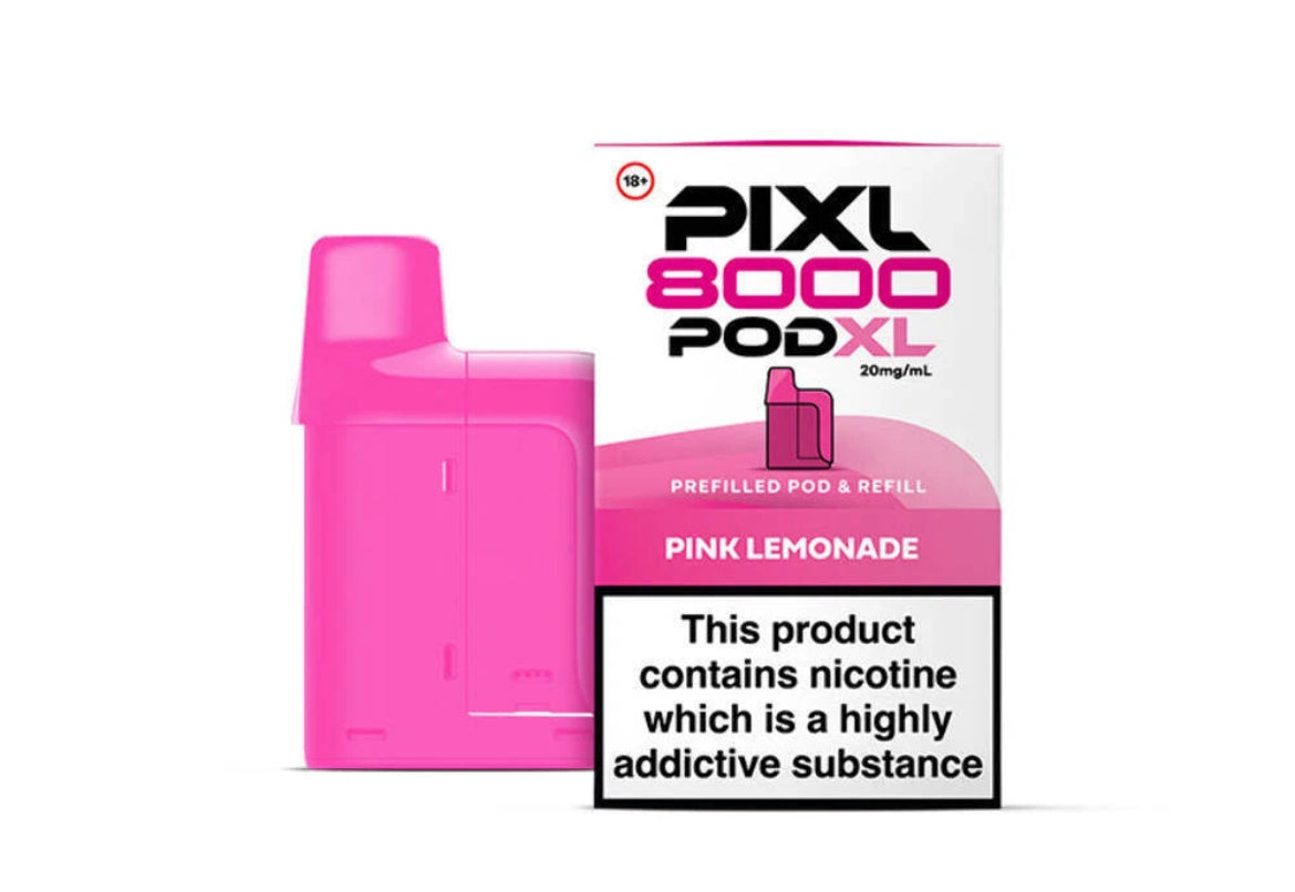 PIXL 8000 Vape Pods Replacement BIG 8K Pre-filled Refill e liquid 20mg