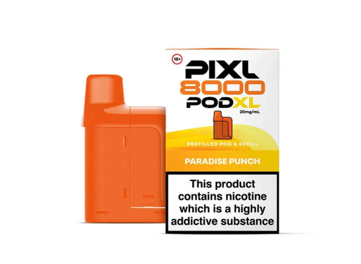 PIXL 8000 Vape Pods Replacement BIG 8K Pre-filled Refill e liquid 20mg