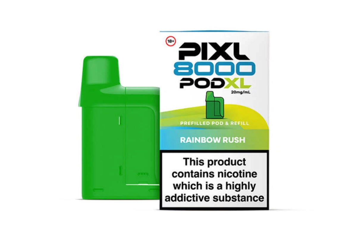 PIXL 8000 Vape Pods Replacement BIG 8K Pre-filled Refill e liquid 20mg