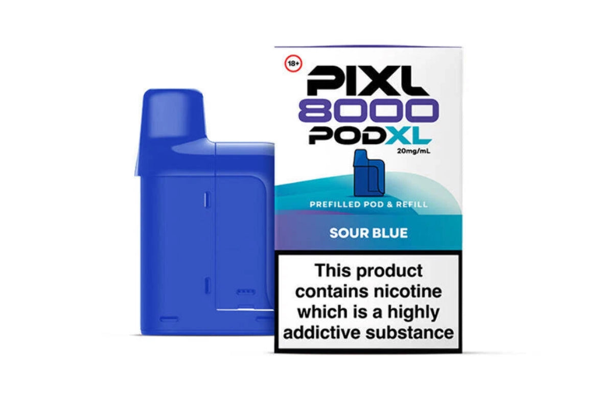 PIXL 8000 Vape Pods Replacement BIG 8K Pre-filled Refill e liquid 20mg