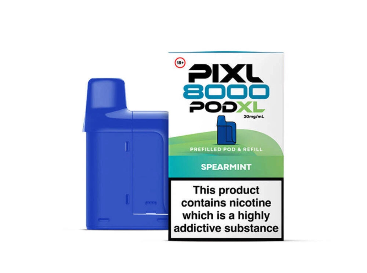 PIXL 8000 Vape Pods Replacement BIG 8K Pre-filled Refill e liquid 20mg