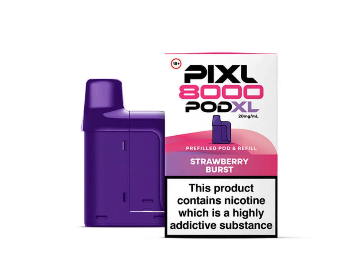 PIXL 8000 Vape Pods Replacement BIG 8K Pre-filled Refill e liquid 20mg