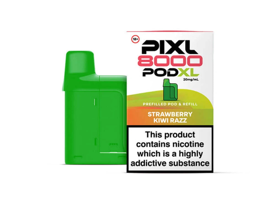 PIXL 8000 Vape Pods Replacement BIG 8K Pre-filled Refill e liquid 20mg
