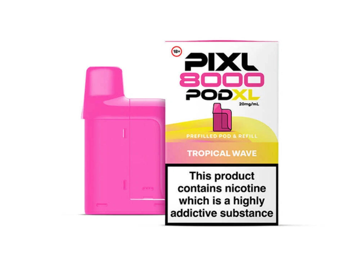 PIXL 8000 Vape Pods Replacement BIG 8K Pre-filled Refill e liquid 20mg
