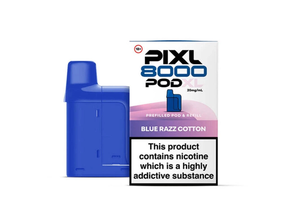 PIXL 8000 Vape Pods Replacement BIG 8K Pre-filled Refill e liquid 20mg