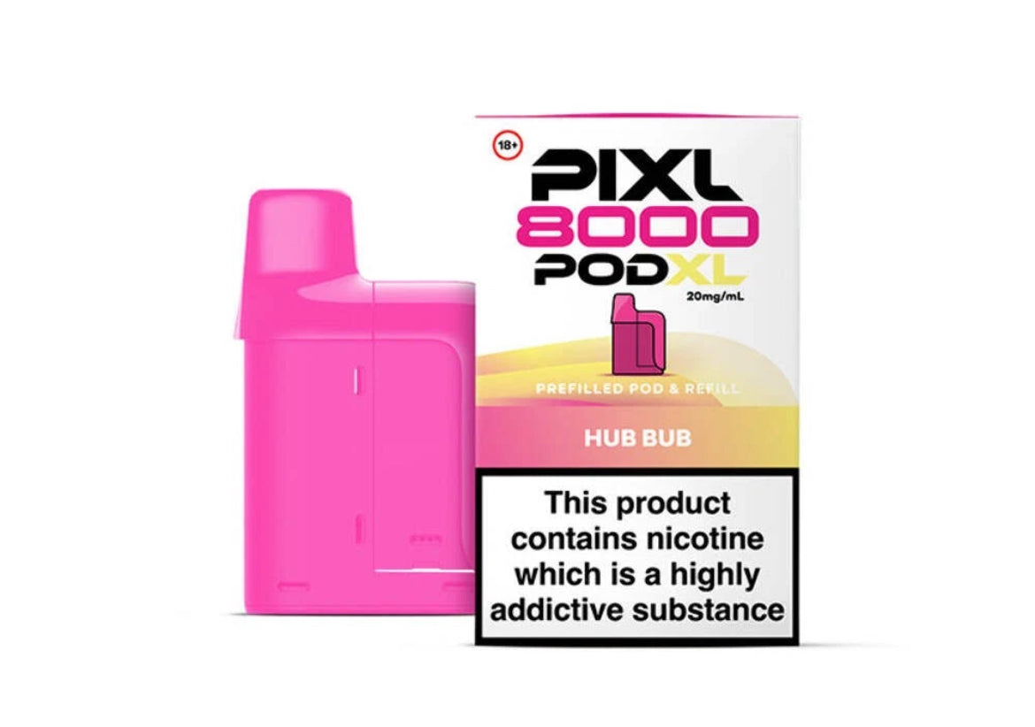 PIXL 8000 Vape Pods Replacement BIG 8K Pre-filled Refill e liquid 20mg