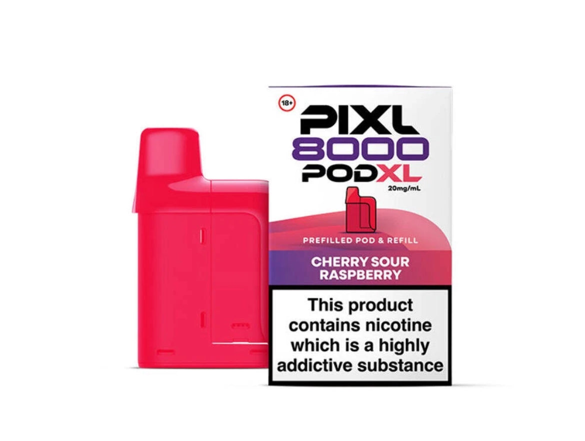 PIXL 8000 Vape Pods Replacement BIG 8K Pre-filled Refill e liquid 20mg